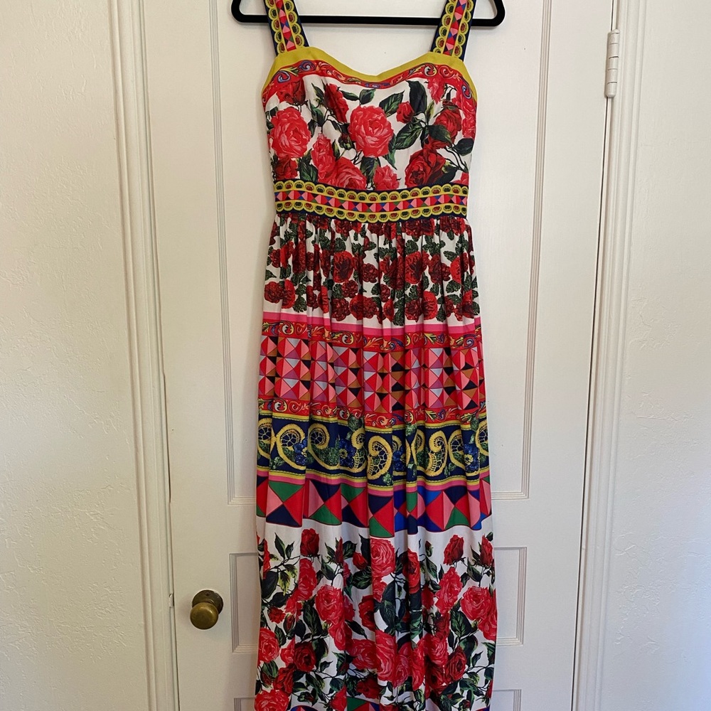 Shabby Apple Dolce & Gabbana inspired maxi dress